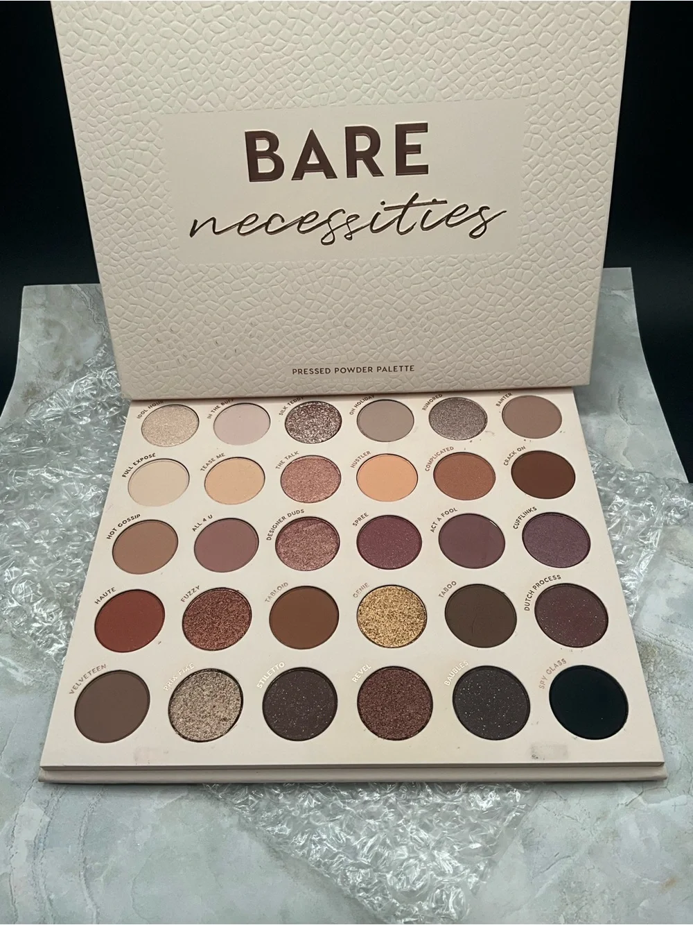 ColourPop Bare Necessities Neutral Eyeshadow Palette — Nude, Brown, Gold Tones